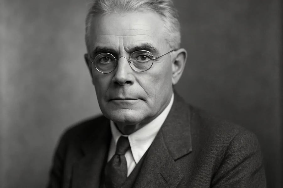 Portät von John B Watson